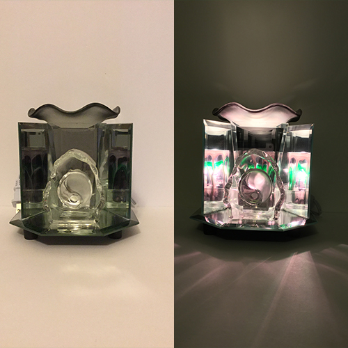 Octagon Glass Electric Burners 