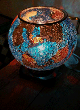 Large Mosaic Globe
