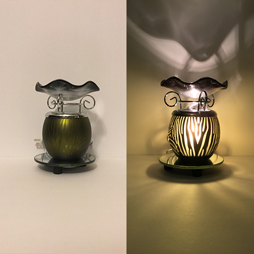 Frosted Glass Platform Burners