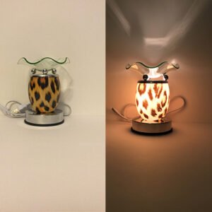 Leopard Print Electric Touch Burners LPTEY