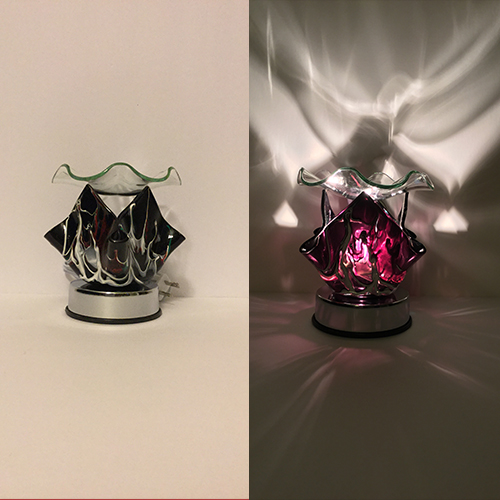 Painted Glass Electric Touch Burners