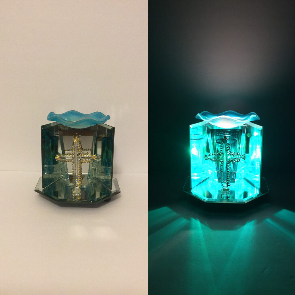 Octagon Glass Electric Burners