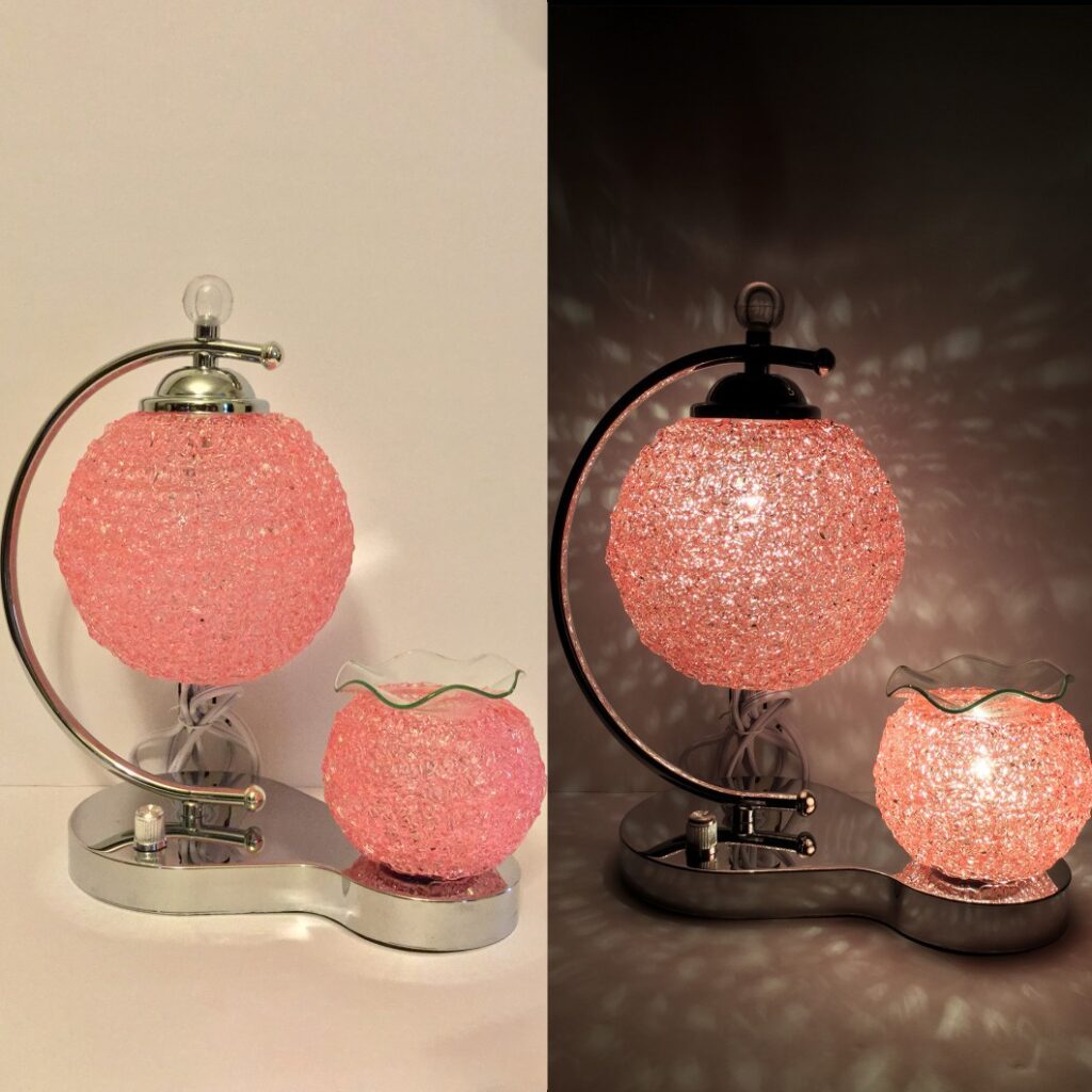 Electric Dual Oil Burners - Pink