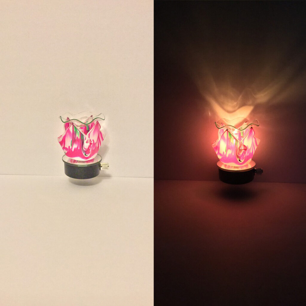 Electric Painted Glass Plug-Ins - Winky